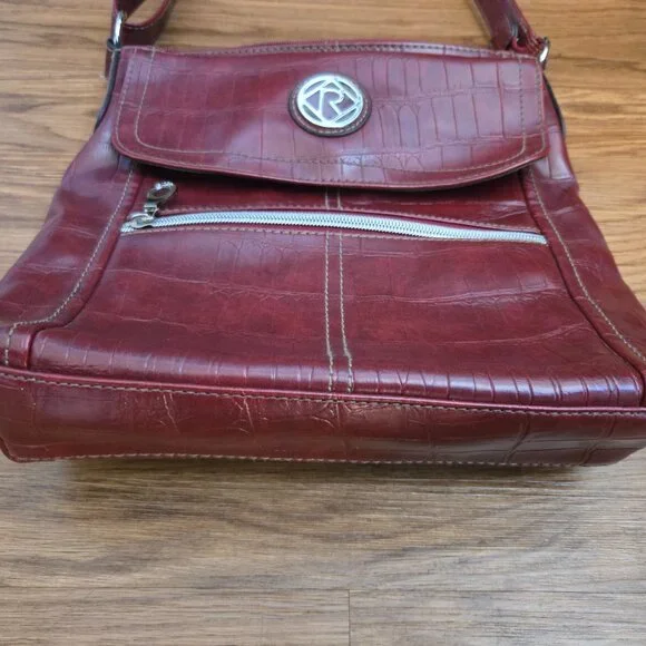 Relic dark red crossbody purse - Picture 11 of 14